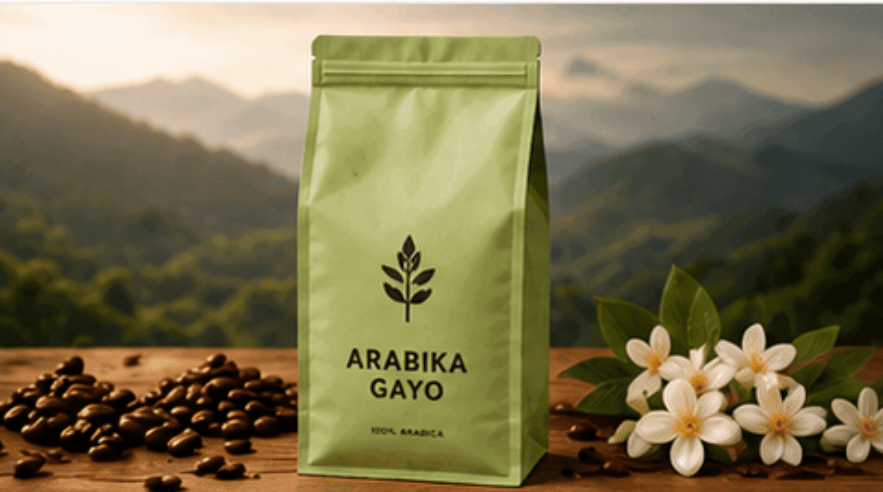 Arabika Gayo untuk manual brew dengan nuansa floral dan citrus.